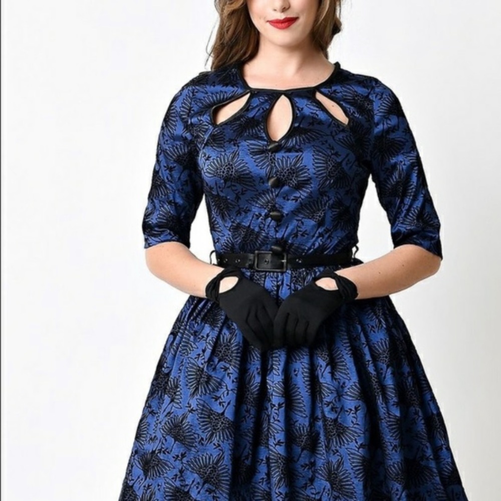 Voodoo Vixen Paula Fit & Flare Dress